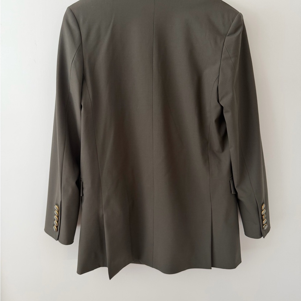 VERONICA BEARD | Green Loden Hutchinson Dickey Blazer Jacket Size S - Picture 9 of 11